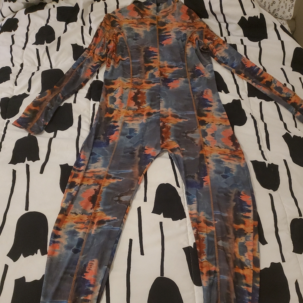 see thru body suit